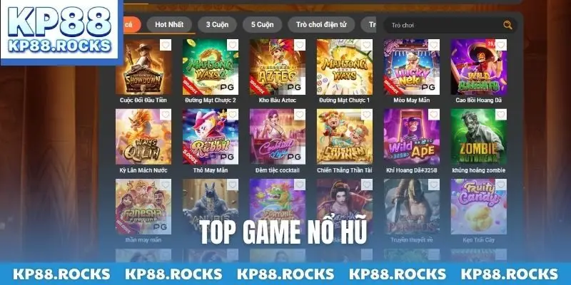 Top game nổ hũ